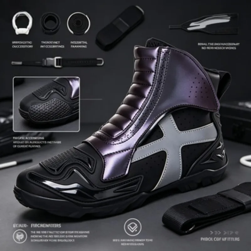 2026Breathable Motorcycle Riding Shoes Casual Leather Motorcycle Boots Four Seasons Racing Equipment Resistant to Wear And Falls
2026Breathable Motorcycle Riding Shoes Casual Leather Motorcycle Boots Four Seasons Racing Equipment Resistant to Wear And Falls