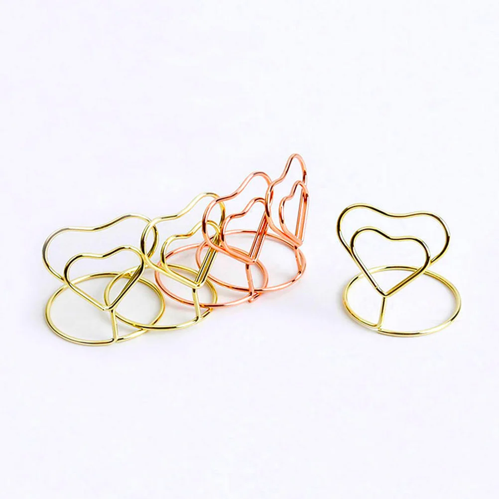 10pcs Card Stand for Wedding Wedding Supplies Decor Table Memo Holder Number Clips Reusable Heart Wire Holders Shape
10pcs Card Stand for Wedding Wedding Supplies Decor Table Memo Holder Number Clips Reusable Heart Wire Holders Shape