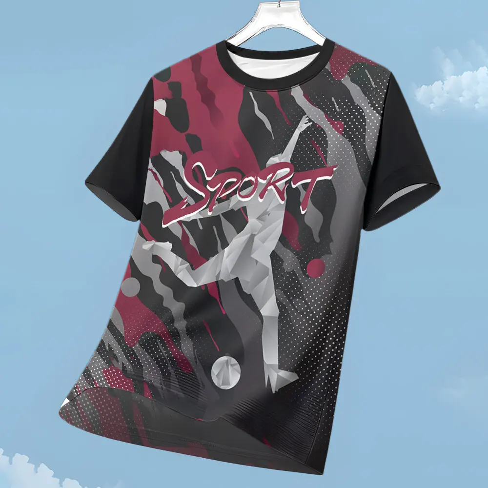 Men's Jersey Casual Sports T-shirt Badminton Shirt Dry Fit Shirt For Men Outdoor Running Cycling Short Sleeve Breathable Fitness
Men's Jersey Casual Sports T-shirt Badminton Shirt Dry Fit Shirt For Men Outdoor Running Cycling Short Sleeve Breathable Fitness
