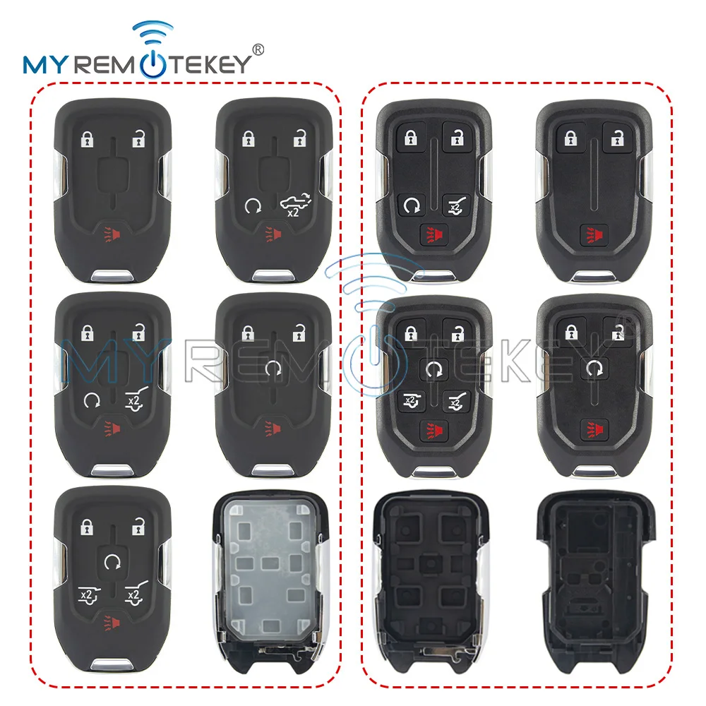 Чехол для дистанционного ключа автомобиля REMTEKEY, чехол для Chevrolet Tahoe GMC Colorado Suburban Silverado Yukon XL 1500, умный вход без ключа
Чехол для дистанционного ключа автомобиля REMTEKEY, чехол для Chevrolet Tahoe GMC Colorado Suburban Silverado Yukon XL 1500, умный вход без ключа