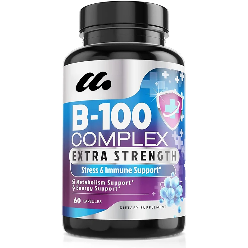 Vitamin B Complex-all B Vitamins B1 B2、B3、B5、B6、B7、B9、B12、 Folic Acid,vitamin C- Vegetarian, Non GMO, Gluten Free, 60 Capsules
Vitamin B Complex-all B Vitamins B1 B2、B3、B5、B6、B7、B9、B12、 Folic Acid,vitamin C- Vegetarian, Non GMO, Gluten Free, 60 Capsules