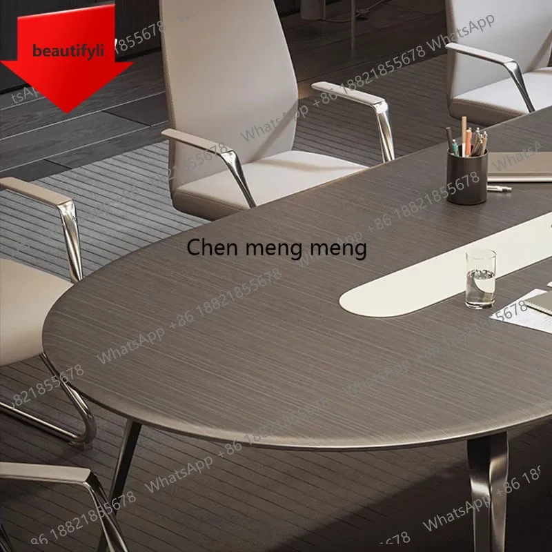 Стол для переговоров Q181, итальянский минимализм, легкий люкс, высококачественный, овальный, экологичный.
Стол для переговоров Q181, итальянский минимализм, легкий люкс, высококачественный, овальный, экологичный.