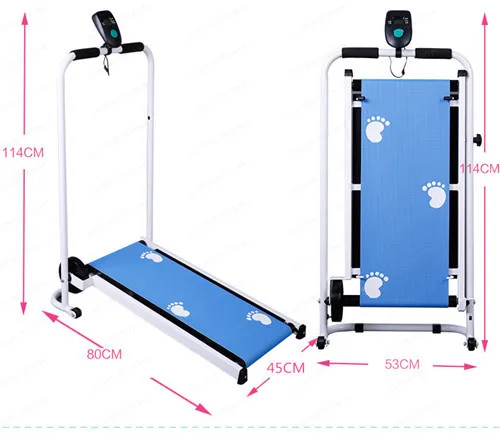 Mechanical treadmill Multifunctional indoor folding treadmill Household treadmill Silent mini fitness equipment
Mechanical treadmill Multifunctional indoor folding treadmill Household treadmill Silent mini fitness equipment