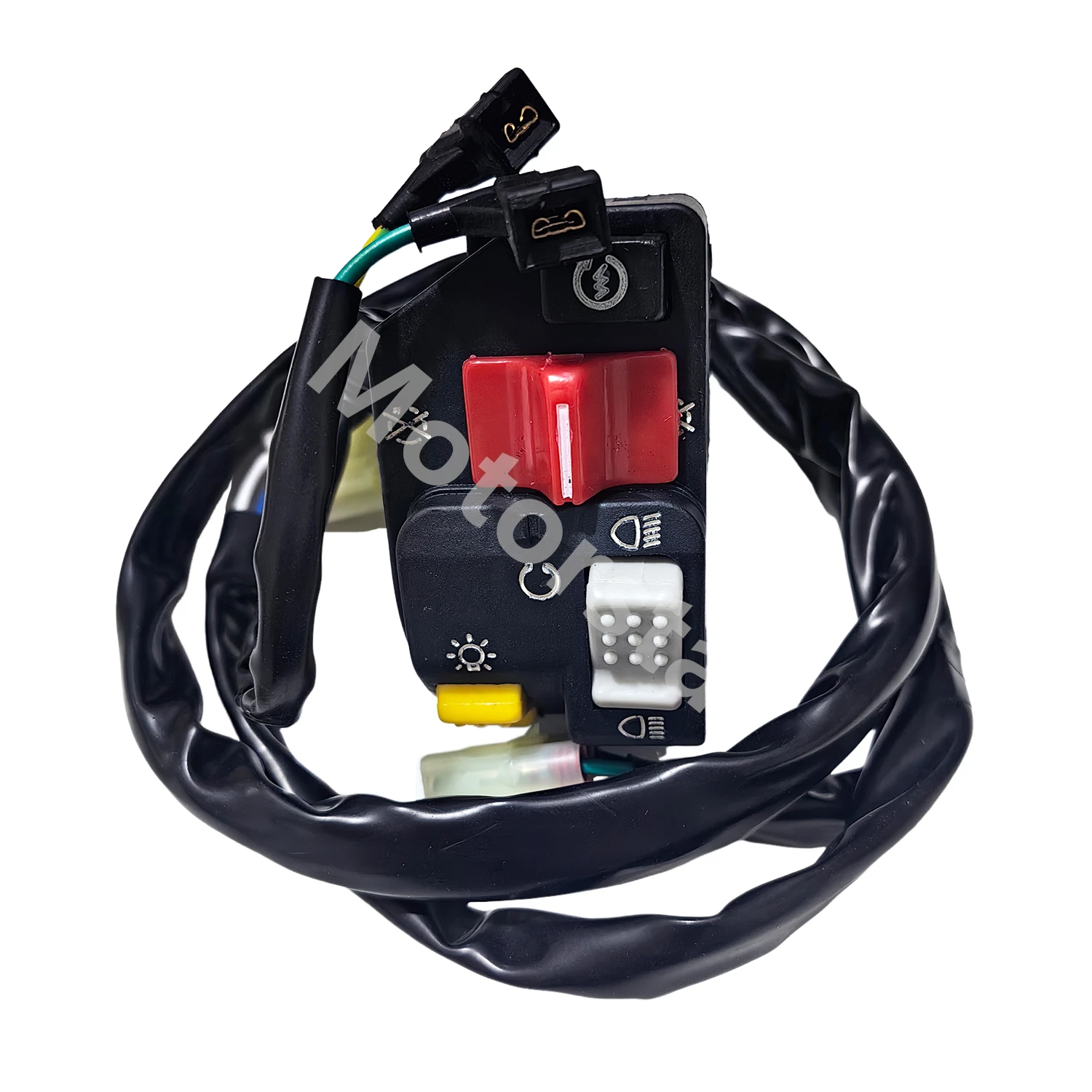 Новый функциональный переключатель на левом руле, кнопка запуска/остановки, фара, подходит для Honda Sportrax Fourtrax TRX400 TRX400EX
Новый функциональный переключатель на левом руле, кнопка запуска/остановки, фара, подходит для Honda Sportrax Fourtrax TRX400 TRX400EX