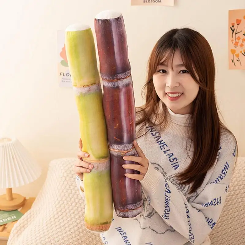 Fruit Sugar Cane Plush Toy Realistic Sugar Cane Long Pillow Sugar Cane Plush Toy Birthday Christmas Stocking Stuffers for Gifts
Fruit Sugar Cane Plush Toy Realistic Sugar Cane Long Pillow Sugar Cane Plush Toy Birthday Christmas Stocking Stuffers for Gifts