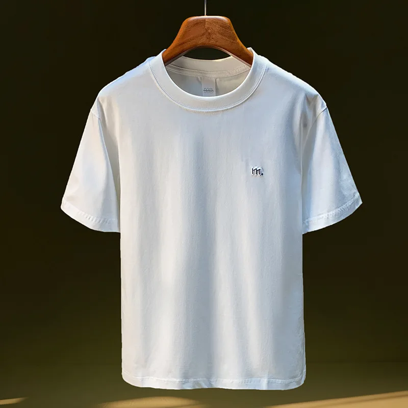 Short sleeved T-shirt for men, basic style, minimalist, versatile, skin friendly, comfortable sweatshirt, summer thin top
Short sleeved T-shirt for men, basic style, minimalist, versatile, skin friendly, comfortable sweatshirt, summer thin top