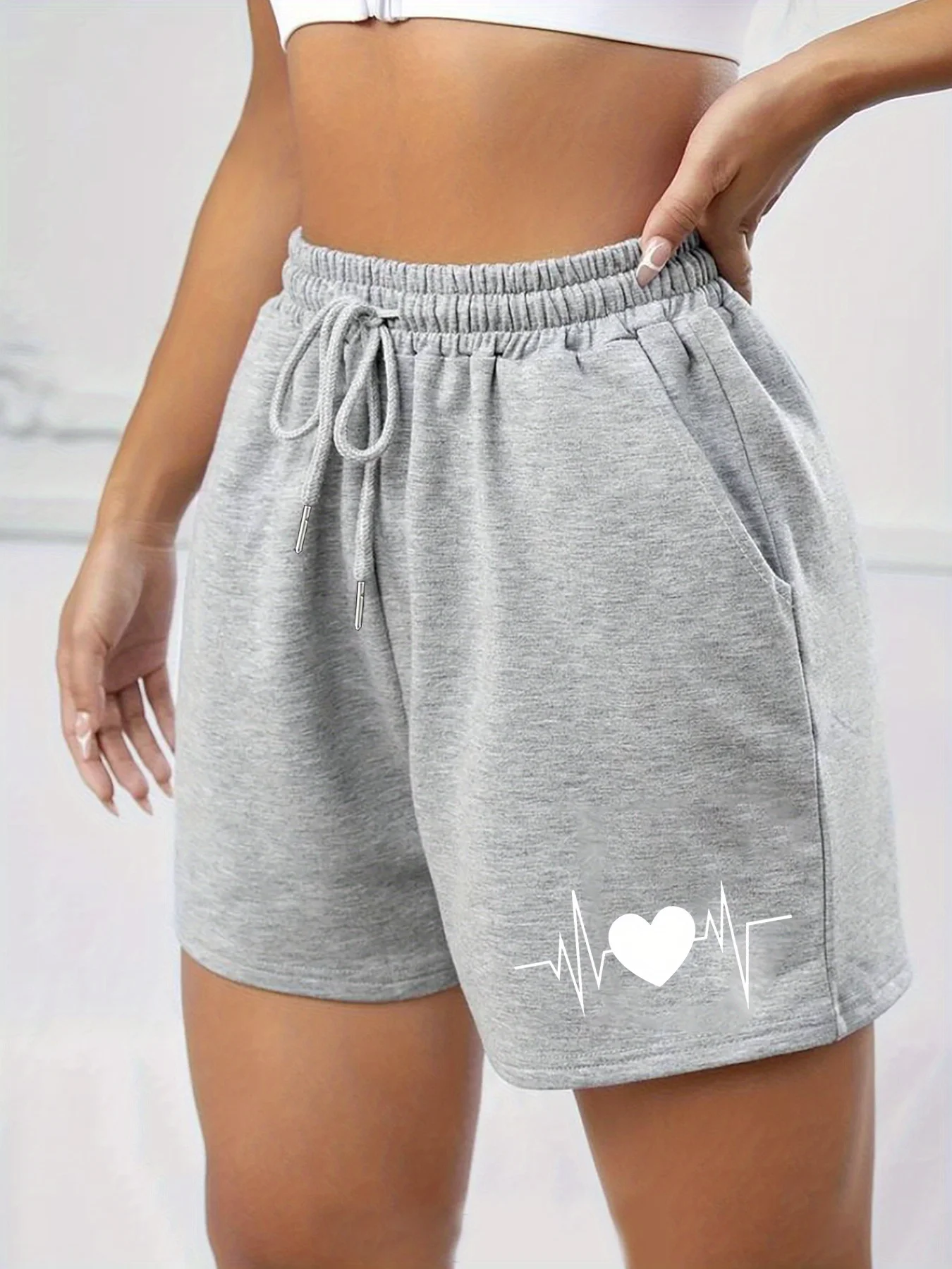 Trendy Fashion Heart Letter Print Women's Shorts Women Clothing Shorts Women
Trendy Fashion Heart Letter Print Women's Shorts Women Clothing Shorts Women
