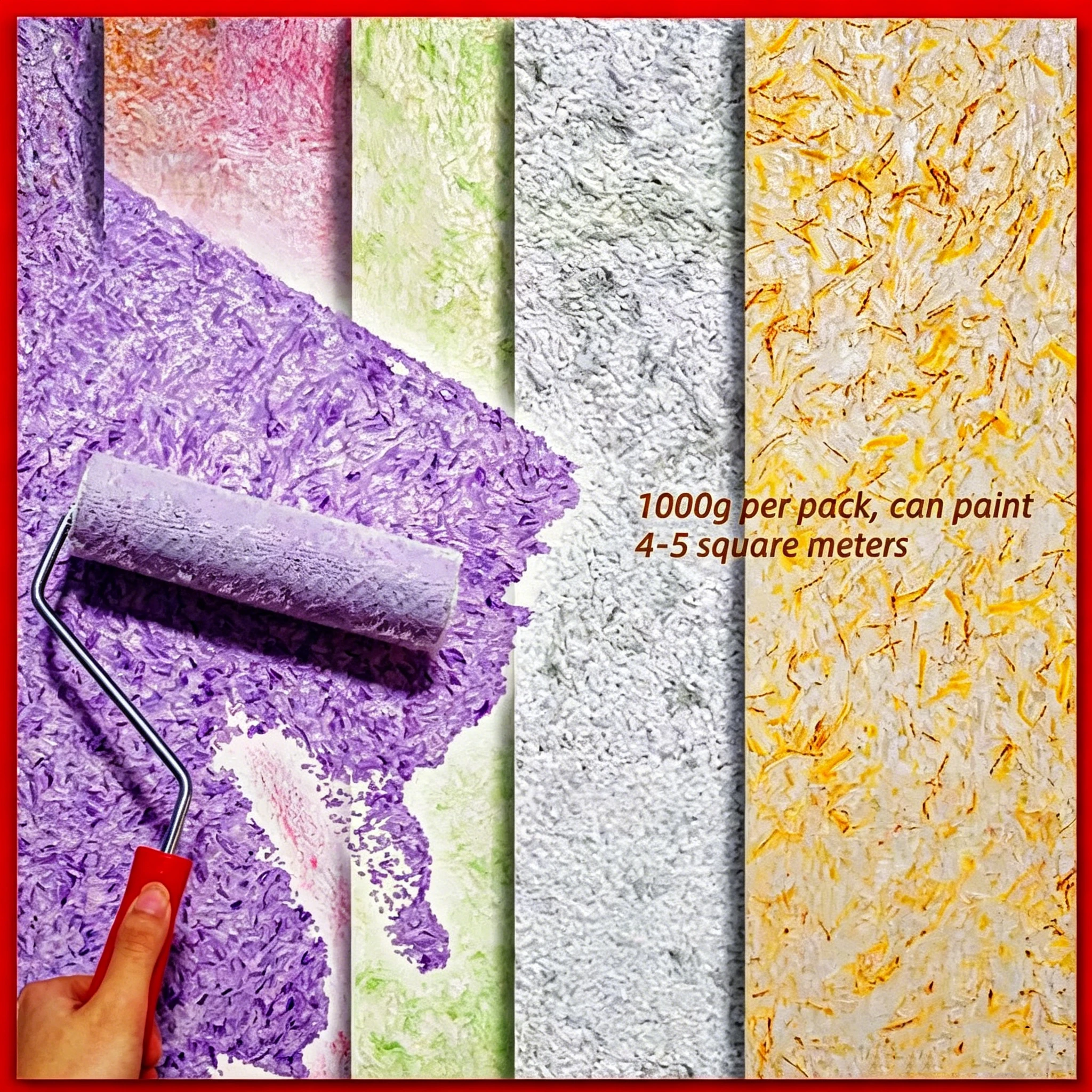 Ecological Wall Clothing Plant Fiber Paint Wall Decoration Self-Brushing Household Wall Mud Instead Of Wallpaper Wall Stickers
Ecological Wall Clothing Plant Fiber Paint Wall Decoration Self-Brushing Household Wall Mud Instead Of Wallpaper Wall Stickers