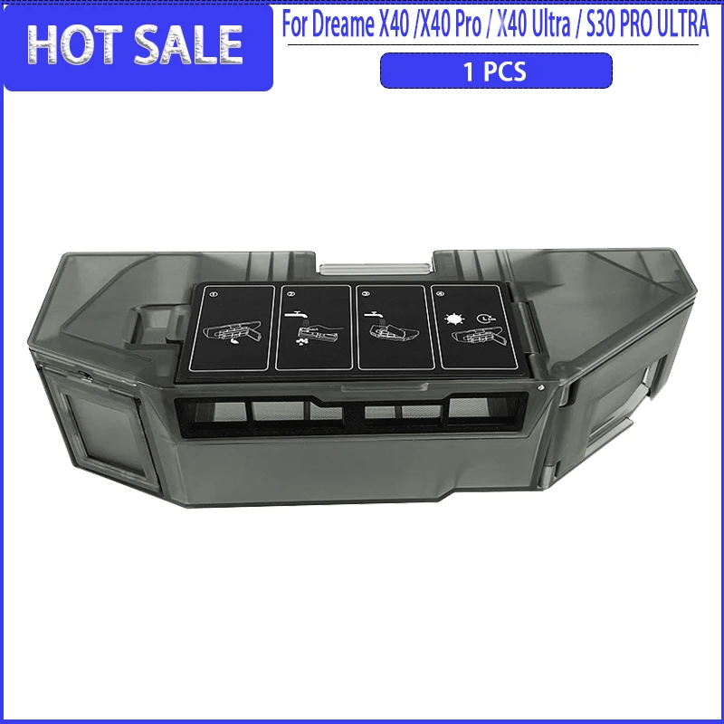 Dust Box For Dreame X40 / X40 Pro /X40 Ultra / S30 Pro Ultra Robot Vacuum Cleaner Accessories Parts
Dust Box For Dreame X40 / X40 Pro /X40 Ultra / S30 Pro Ultra Robot Vacuum Cleaner Accessories Parts