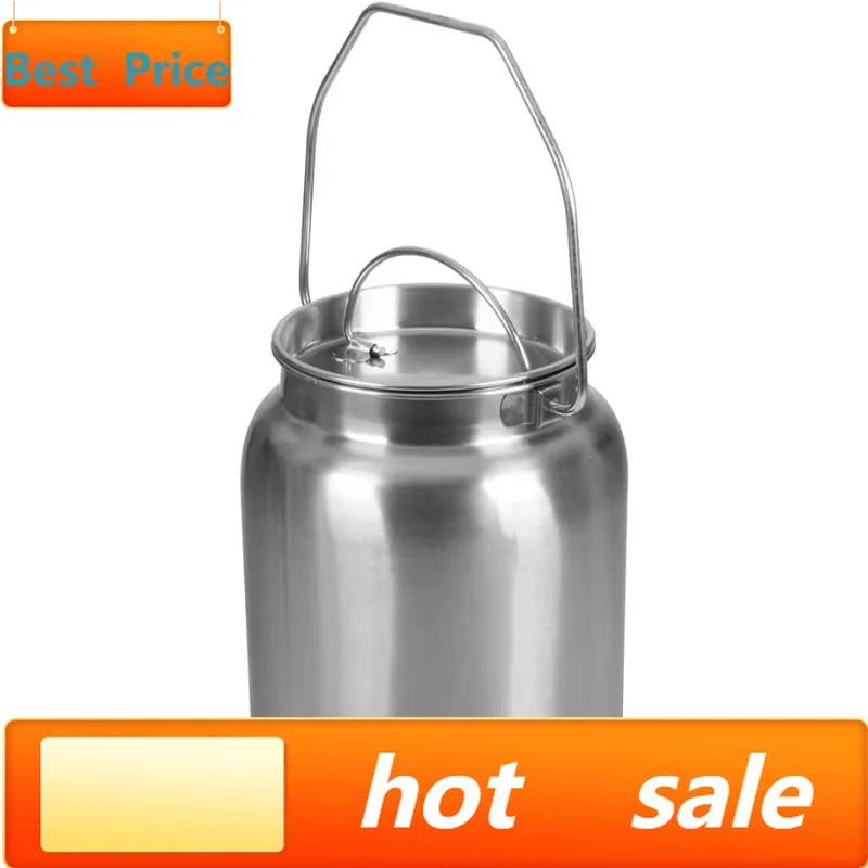 Хит продаж: Канистра для молока из нержавеющей стали, 2 галлона, бесшовная, герметичная, с плотной крышкой, контейнер для хранения жидкостей.
Хит продаж: Канистра для молока из нержавеющей стали, 2 галлона, бесшовная, герметичная, с плотной крышкой, контейнер для хранения жидкостей.