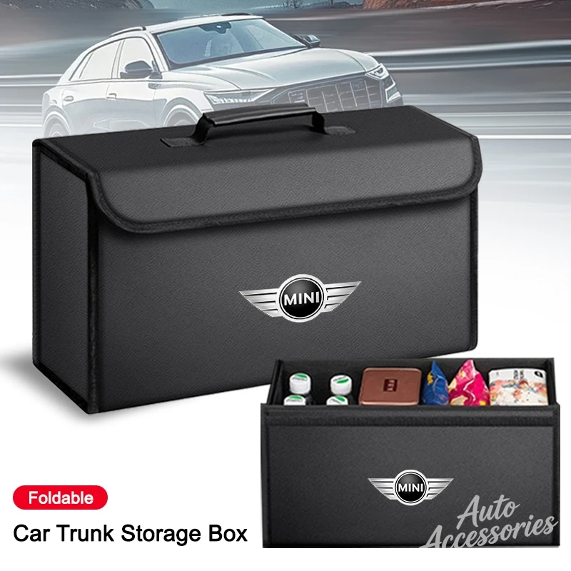 Car Trunk Travel Storage Box Large Tools Storage Case For BMW Mini Cooper JCW F54 F55 F56 Clubman Countryman Accessories sticker
Car Trunk Travel Storage Box Large Tools Storage Case For BMW Mini Cooper JCW F54 F55 F56 Clubman Countryman Accessories sticker