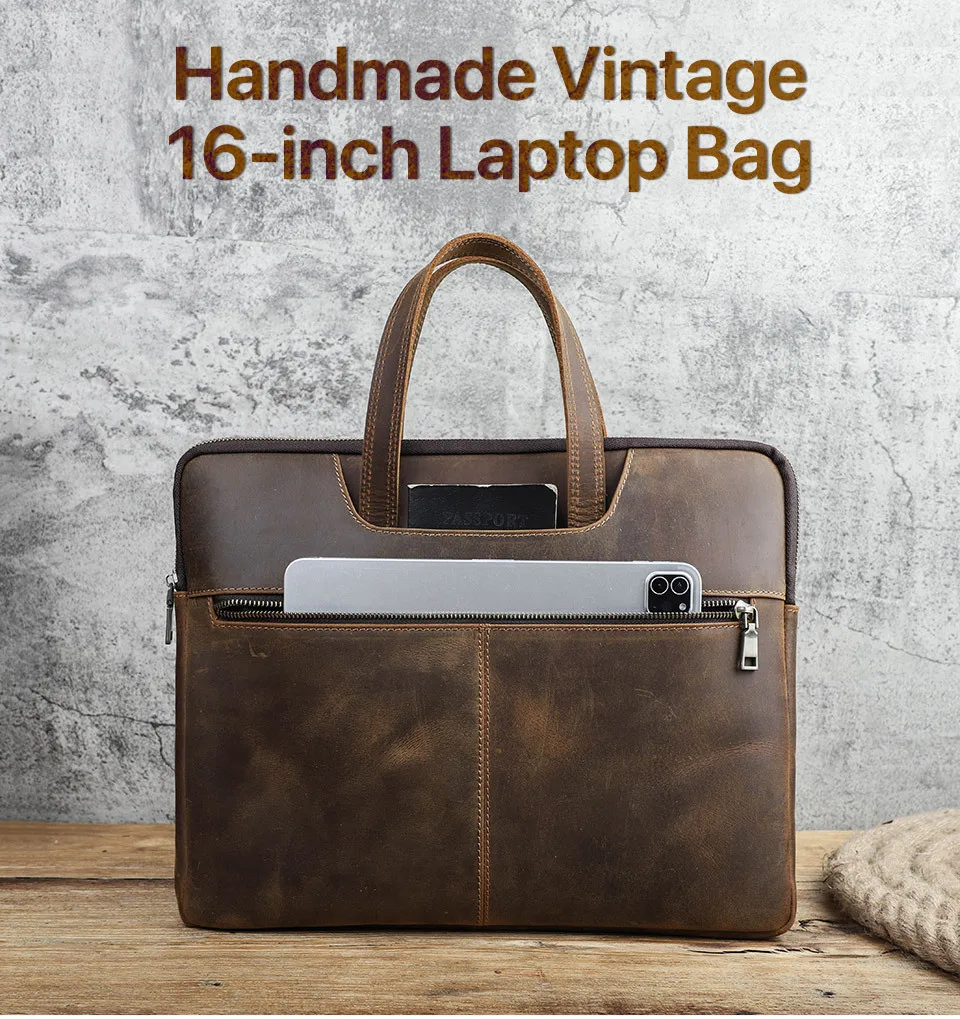 39cm*31cm Retro Crazy Horse Leather Laptop Case Protection Case for Business Office Multifunctional Laptop Tablet Accessories
39cm*31cm Retro Crazy Horse Leather Laptop Case Protection Case for Business Office Multifunctional Laptop Tablet Accessories