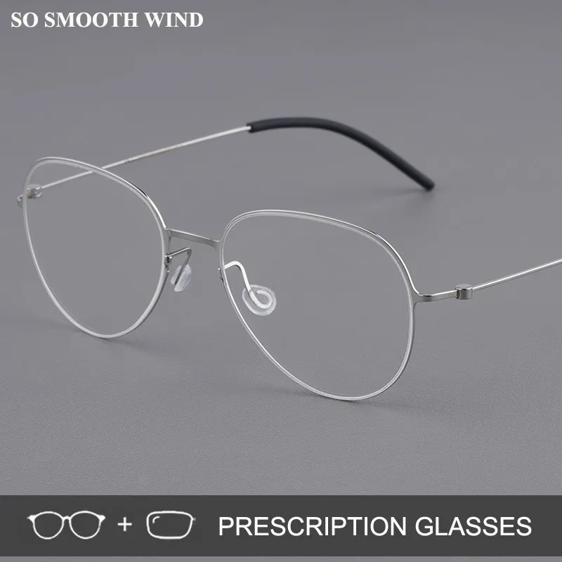Denmark Brand Titanium Optical Glasses Frame Ultralight Men Women Oval Round Screwless Eyeglass Prescription Spectacles Eyewear
Denmark Brand Titanium Optical Glasses Frame Ultralight Men Women Oval Round Screwless Eyeglass Prescription Spectacles Eyewear