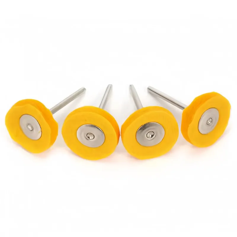 46Pcs 3mm Yellow Polishing Cloth Wheel, Wear-resistant No Lint, for Jewelry Watch Metal Polishing, Rotary Tool Accessory
46Pcs 3mm Yellow Polishing Cloth Wheel, Wear-resistant No Lint, for Jewelry Watch Metal Polishing, Rotary Tool Accessory