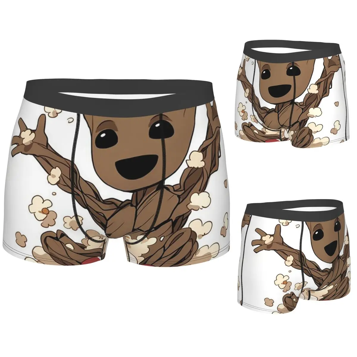 Boxer Underpants Shorts Groot Cartoon Panties Men's Soft Underwear for Homme Man Boyfriend Gifts
Boxer Underpants Shorts Groot Cartoon Panties Men's Soft Underwear for Homme Man Boyfriend Gifts