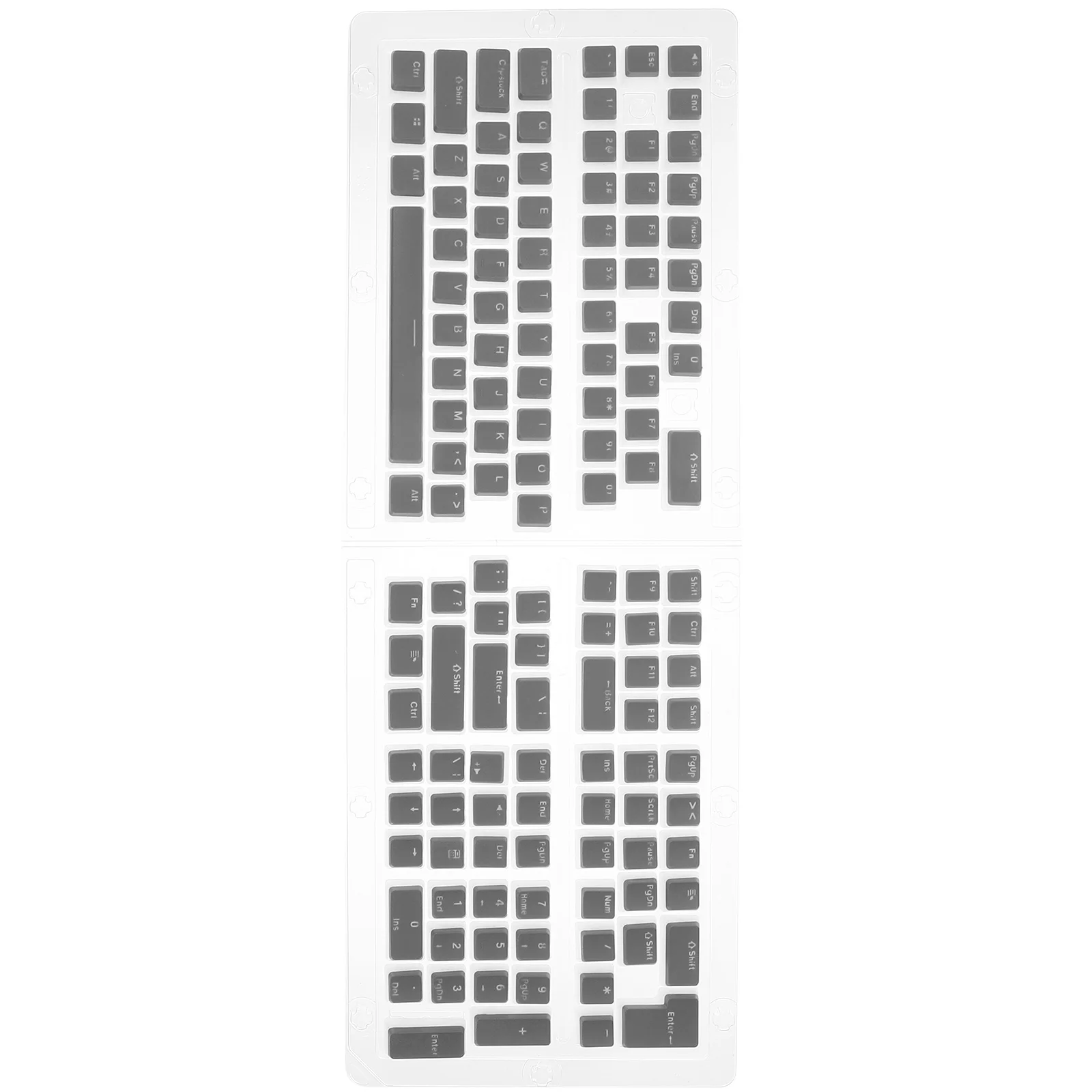 1 set Keycaps Set For Mechanical Keyboard Gaming Durable Fade Resistant Dual Semi Transparent Low Profile
1 set Keycaps Set For Mechanical Keyboard Gaming Durable Fade Resistant Dual Semi Transparent Low Profile