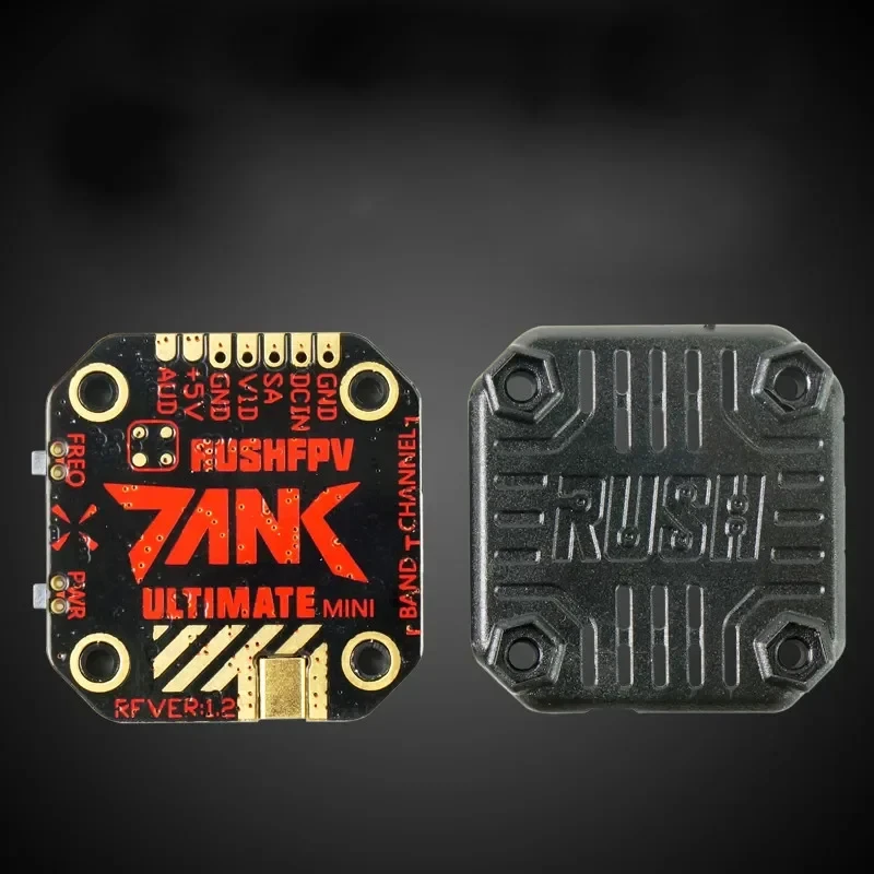 RUSH TANK Ultimate MINI V2 5.8GHz 48CH RaceBand VTX 0/25/200/500/1000mW Switchable 20x20 Stackable FPV Transmitter
RUSH TANK Ultimate MINI V2 5.8GHz 48CH RaceBand VTX 0/25/200/500/1000mW Switchable 20x20 Stackable FPV Transmitter