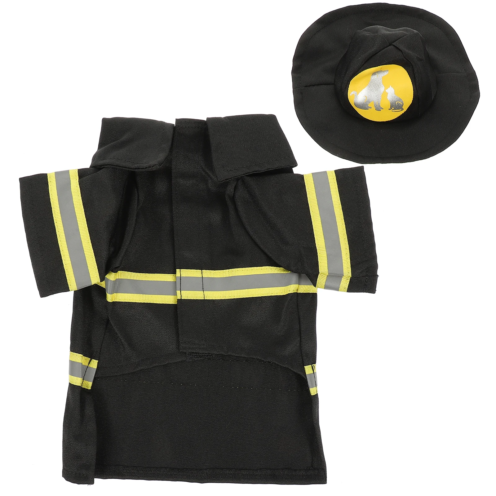 Pet Fire Suit Dog Cat Costume Puppy Party Black Dressing Clothes Outfit Costumes for Large Dogs
Pet Fire Suit Dog Cat Costume Puppy Party Black Dressing Clothes Outfit Costumes for Large Dogs