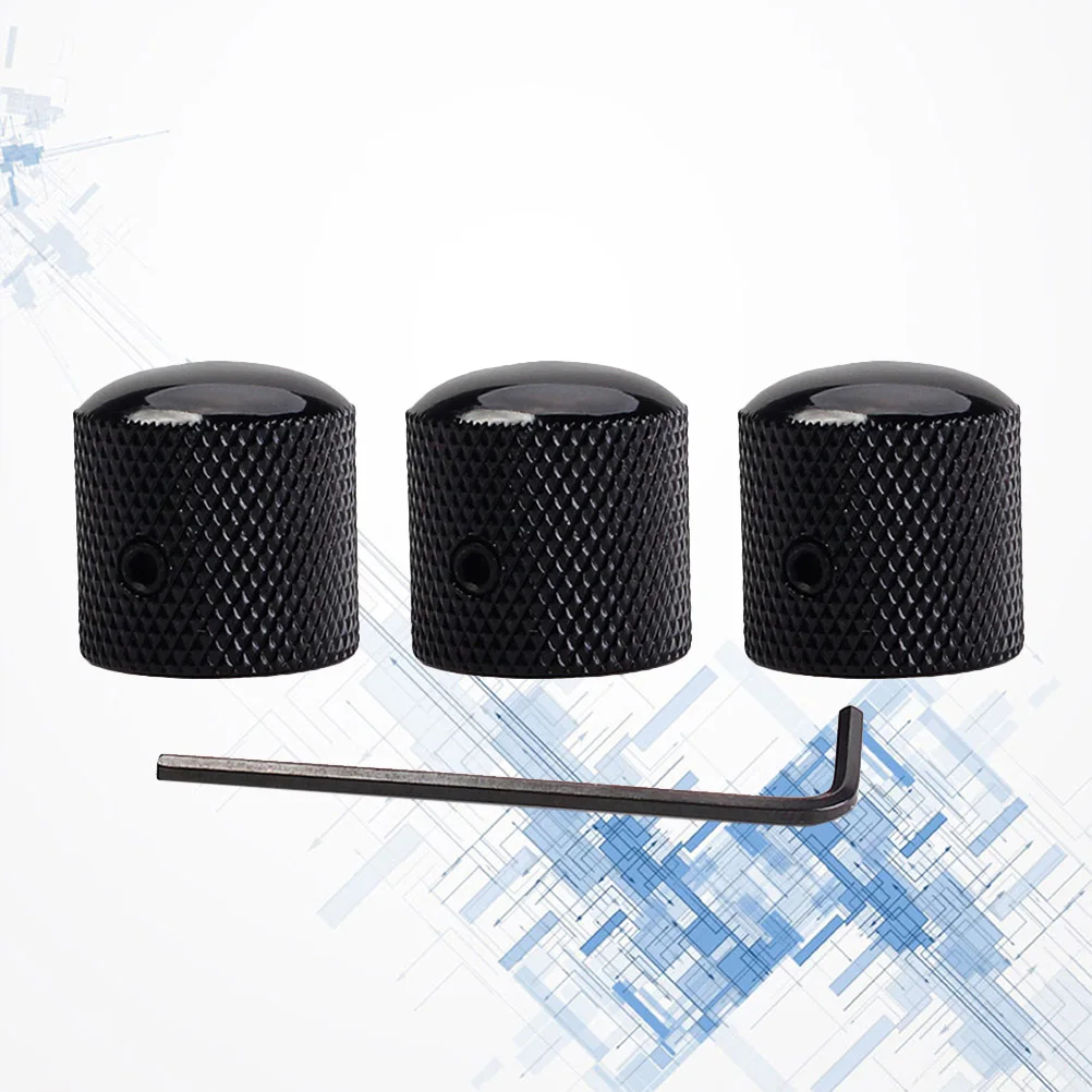 3pcs Black Knob for Guitar Dome Tone Volume Bass Control Replacement Amplifier Split Shaft Pots Durability
3pcs Black Knob for Guitar Dome Tone Volume Bass Control Replacement Amplifier Split Shaft Pots Durability