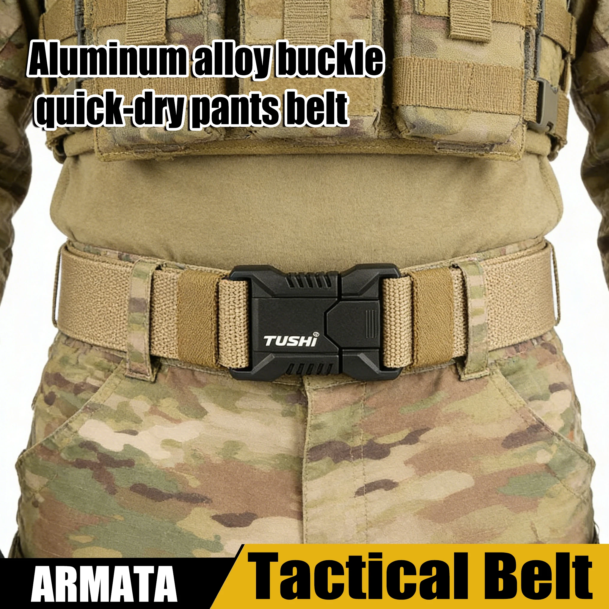 Тактический нейлоновый ремень с пряжкой из алюминиевого сплава, быстросохнущий внутренний ремень, износостойкий прочный ремень для тренировок на открытом воздухе и рабочей одежды
Тактический нейлоновый ремень с пряжкой из алюминиевого сплава, быстросохнущий внутренний ремень, износостойкий прочный ремень для тренировок на открытом воздухе и рабочей одежды