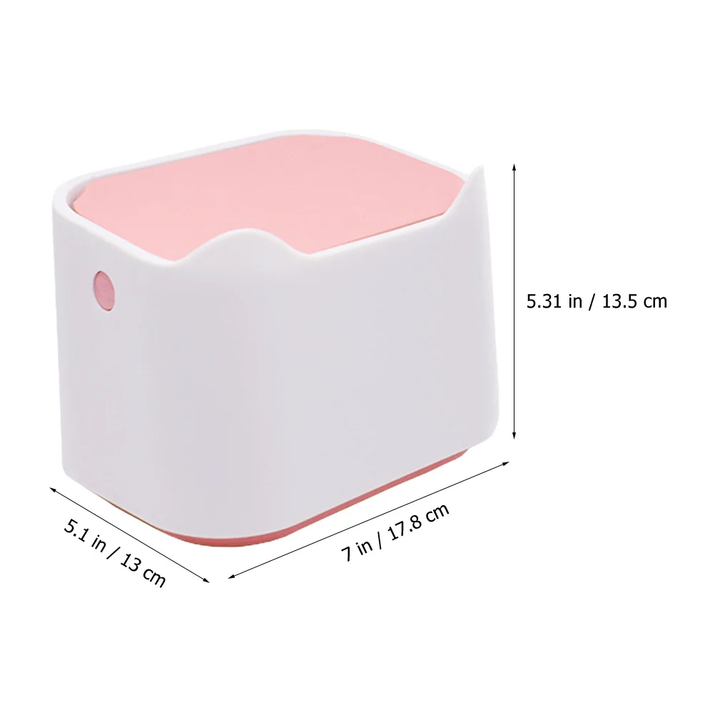 Press Type Trash Can Mini Plastic Waste Bin With Lid For Kitchen Bathroom Office Desktop Countertop Garbage Container
Press Type Trash Can Mini Plastic Waste Bin With Lid For Kitchen Bathroom Office Desktop Countertop Garbage Container
