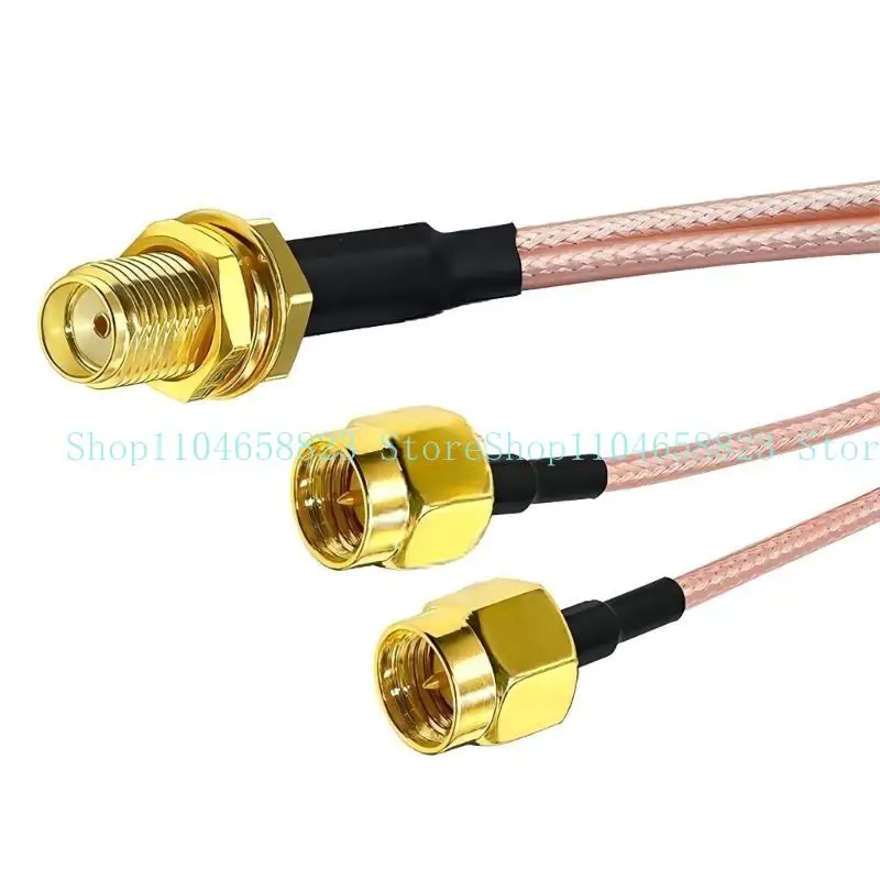 RG316 Cable Y Type Splitters Combiner SMA Female to Double SMA Male 1 to 2 Female for 3G 4G Routers Networking Card
RG316 Cable Y Type Splitters Combiner SMA Female to Double SMA Male 1 to 2 Female for 3G 4G Routers Networking Card