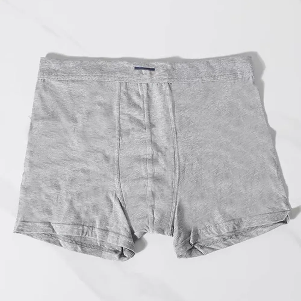 Elastic Comfortable Cotton Boxer Shorts for Men High Waist Flat Angle Underwear Three Pieces in a Box Elastic Waistband
Elastic Comfortable Cotton Boxer Shorts for Men High Waist Flat Angle Underwear Three Pieces in a Box Elastic Waistband