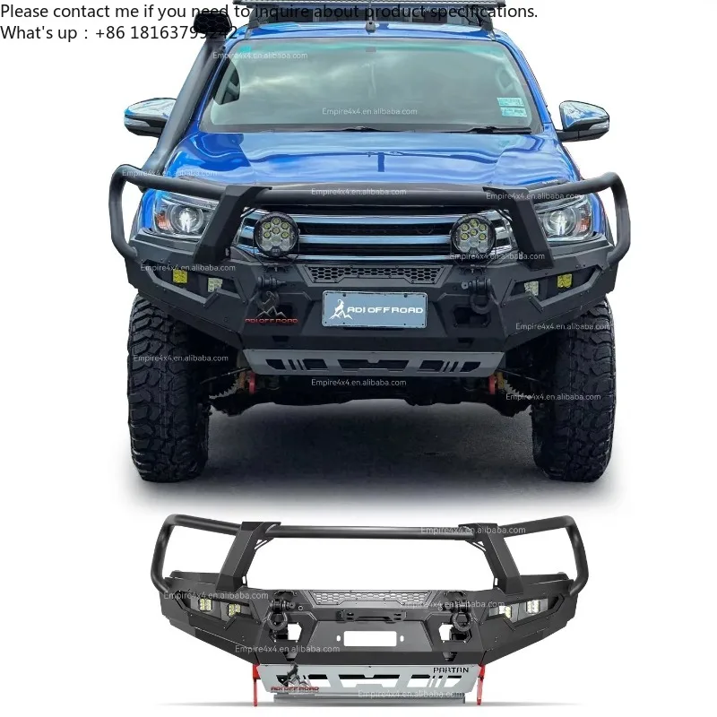 F16-A Series ADI OFF ROAD 4x4 Pickup Truck Bull bar Bars Rear Bumper Front Bumper for REVO ROCCO ROGUE CRUISER 2015-2020
F16-A Series ADI OFF ROAD 4x4 Pickup Truck Bull bar Bars Rear Bumper Front Bumper for REVO ROCCO ROGUE CRUISER 2015-2020