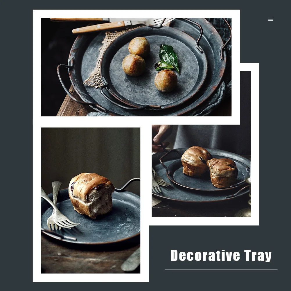1Pcs Storage Tray Vintage Iron Retro Decorative Plate Silver Food Serving Tray for Weddings Parties Home Use Food Plate
1Pcs Storage Tray Vintage Iron Retro Decorative Plate Silver Food Serving Tray for Weddings Parties Home Use Food Plate