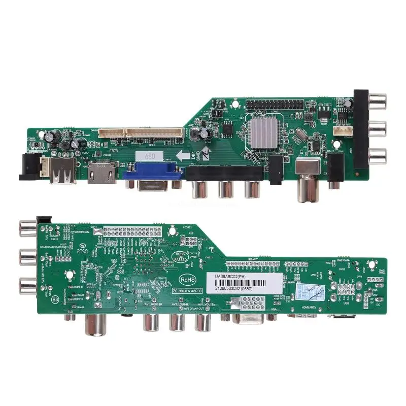 A81.2.PA V56 V59 Universal LCD Driver Board Support DVB-T2 Boards 3663 New Dropship
A81.2.PA V56 V59 Universal LCD Driver Board Support DVB-T2 Boards 3663 New Dropship