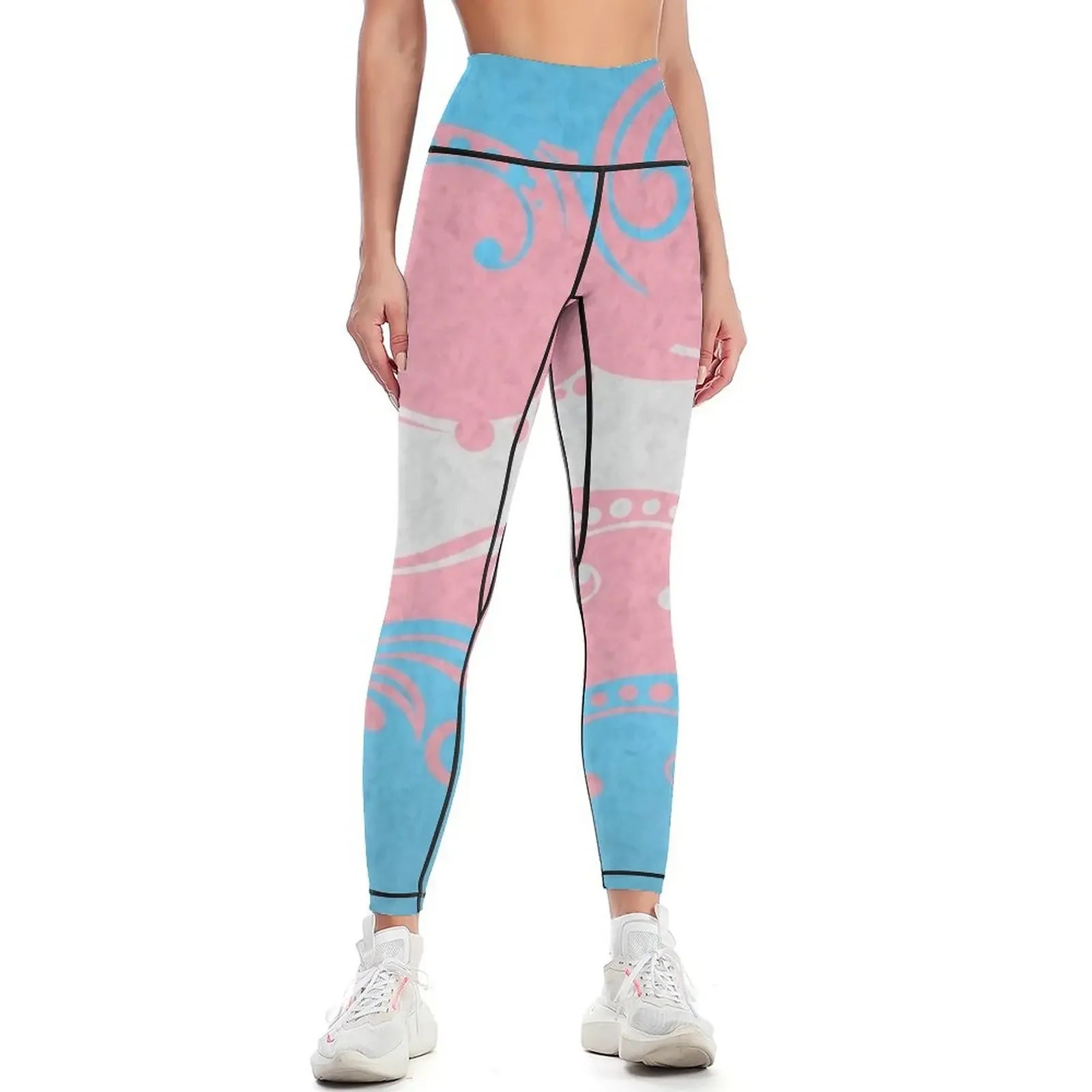 Fancy Swooped and Swirled Transgender Pride Flag Background Leggings Women sports Sports pants woman Womens Leggings
Fancy Swooped and Swirled Transgender Pride Flag Background Leggings Women sports Sports pants woman Womens Leggings