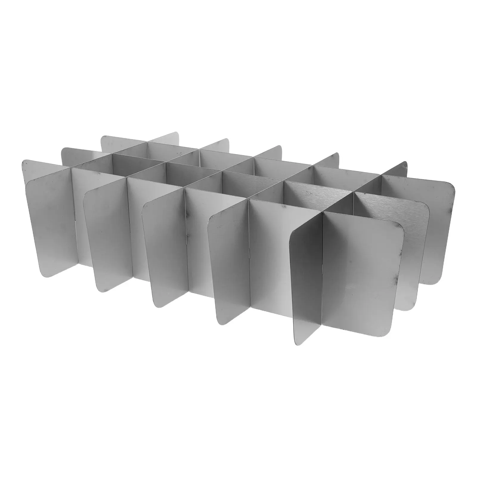 Набор из 1 шт. металлической разделительной решетки из нержавеющей стали для горячих блюд, 24 секции, 29x49x12 см, для ресторанных кастрюль
Набор из 1 шт. металлической разделительной решетки из нержавеющей стали для горячих блюд, 24 секции, 29x49x12 см, для ресторанных кастрюль