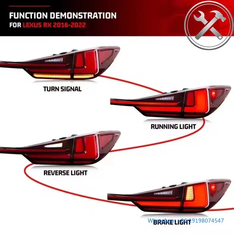 Selling 2016-2019 Mid Size SUV Dynamic Sequential Full LED Taillights Assembly Tuning 6000K White 12V Waterproof Auto Parts
Selling 2016-2019 Mid Size SUV Dynamic Sequential Full LED Taillights Assembly Tuning 6000K White 12V Waterproof Auto Parts