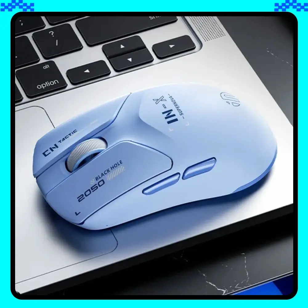 Беспроводная игровая мышь INPHIC INXSE 41/46 г, легкая мышь с RGB подсветкой FPS, эргономичная ручная ноутбук небольшого и среднего размера, подарочный ПК