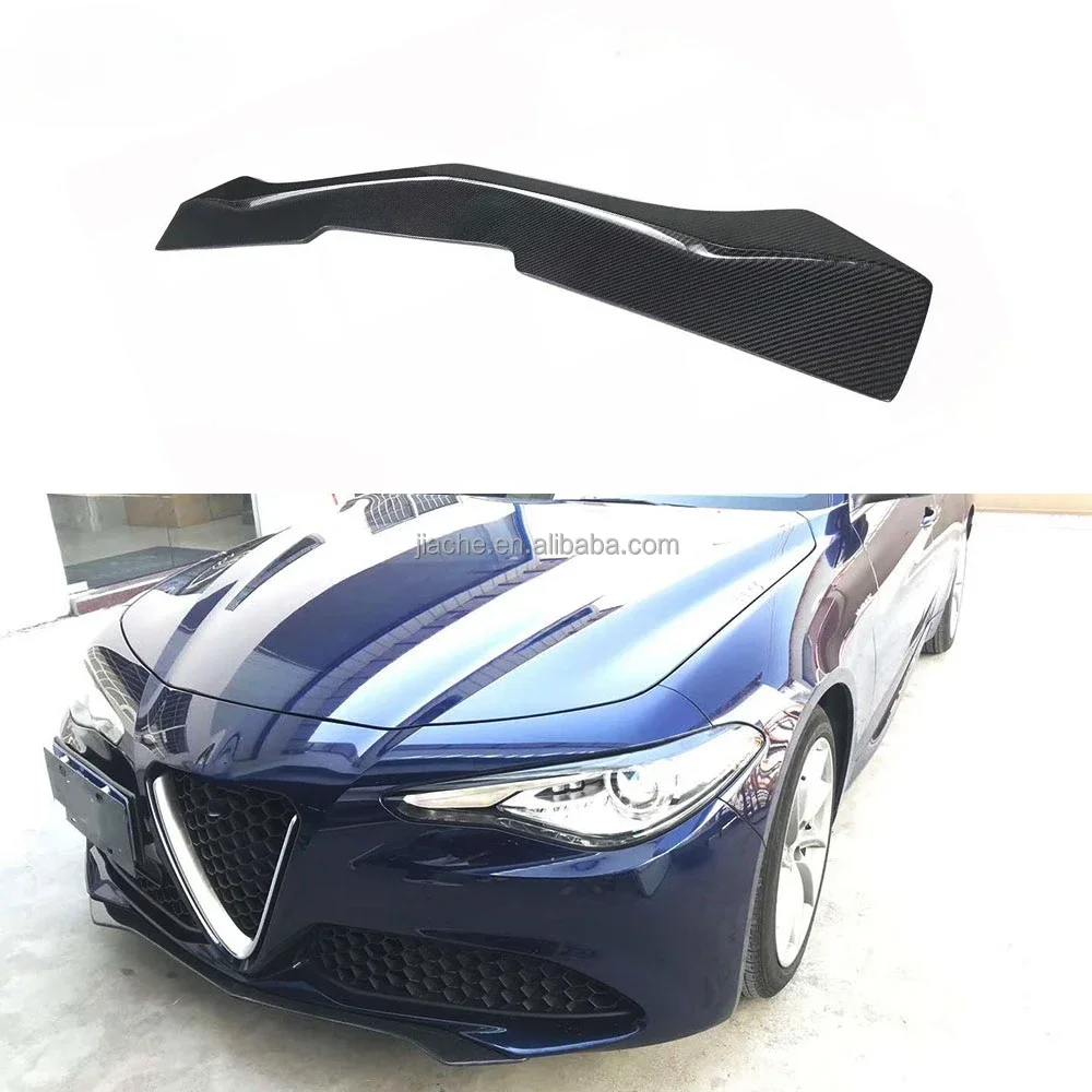 Carbon Fiber Front Bumper Lip Spoiler for Alfa Romeo Giulia Sedan 4 Door 2015 2016 2017 2018 Car Accessories
Carbon Fiber Front Bumper Lip Spoiler for Alfa Romeo Giulia Sedan 4 Door 2015 2016 2017 2018 Car Accessories