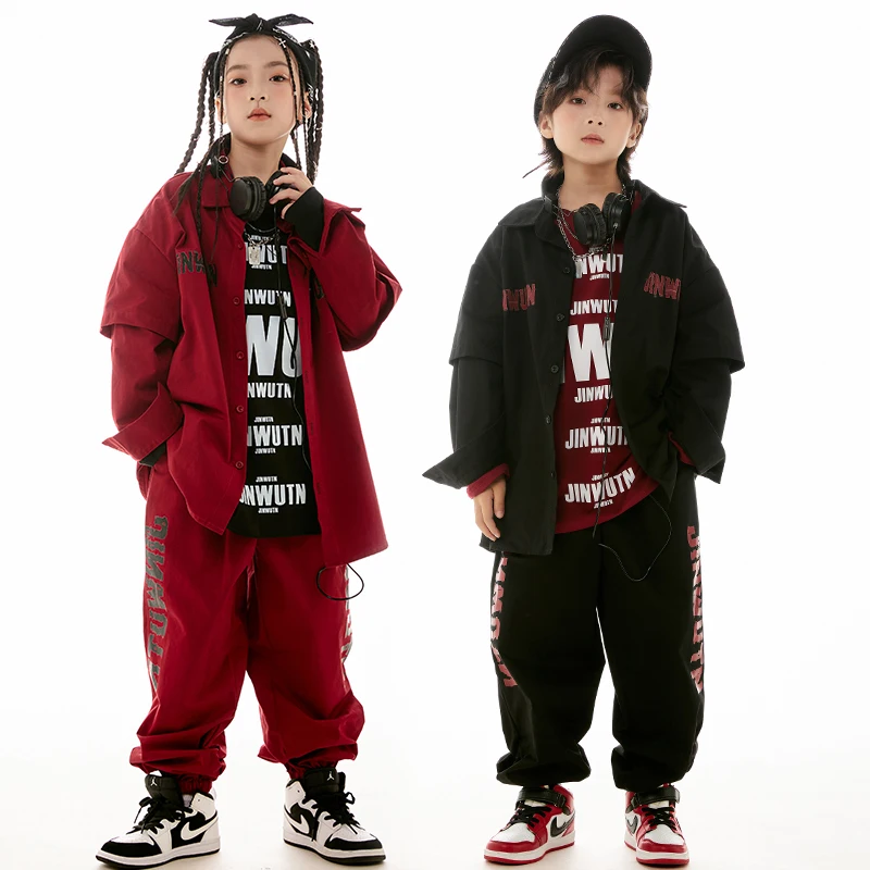 Hip Hop Dance Clothes For Boys Girls Loose Coat Pants Long Sleeves Jazz Performance Costume Kids Street Dance Clothing BL11668
Hip Hop Dance Clothes For Boys Girls Loose Coat Pants Long Sleeves Jazz Performance Costume Kids Street Dance Clothing BL11668