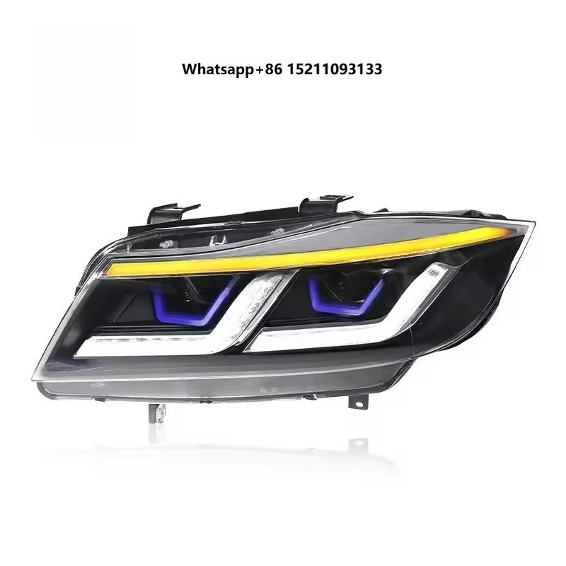 Headlight Assembly 3 Series E90 318i 335i 05-12 DRL Angel Eye Double L LED Daytime Running Light Front Head Light Parts
Headlight Assembly 3 Series E90 318i 335i 05-12 DRL Angel Eye Double L LED Daytime Running Light Front Head Light Parts