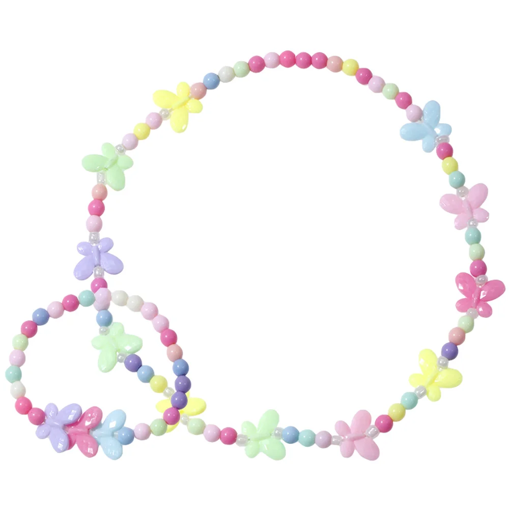 Children's Jewelry Set Toddler Girl Little Girls Necklace Bracelet Pretend for Manual Charm Acrylic Mom Kids Play Bracelets 
Children's Jewelry Set Toddler Girl Little Girls Necklace Bracelet Pretend for Manual Charm Acrylic Mom Kids Play Bracelets