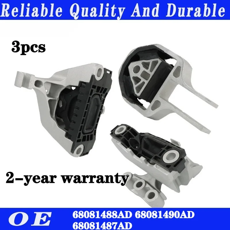 3PCS High quality 13-16 for Dodge Dart 2.0L 2.4L for Auto Engine & Trans & Torque Strut Mount 68081488AD 68081490AD 68081487ADv
3PCS High quality 13-16 for Dodge Dart 2.0L 2.4L for Auto Engine & Trans & Torque Strut Mount 68081488AD 68081490AD 68081487ADv