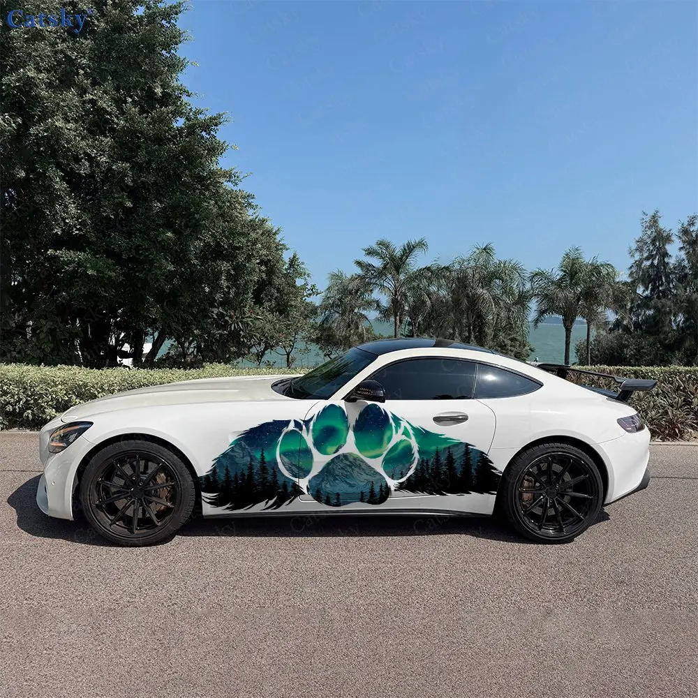 2pcs Snow Footprints Car Sticker Full Body Decal Decoration Scratches Protect Car Sticker Waterproof Car Vinyl Wraps
2pcs Snow Footprints Car Sticker Full Body Decal Decoration Scratches Protect Car Sticker Waterproof Car Vinyl Wraps