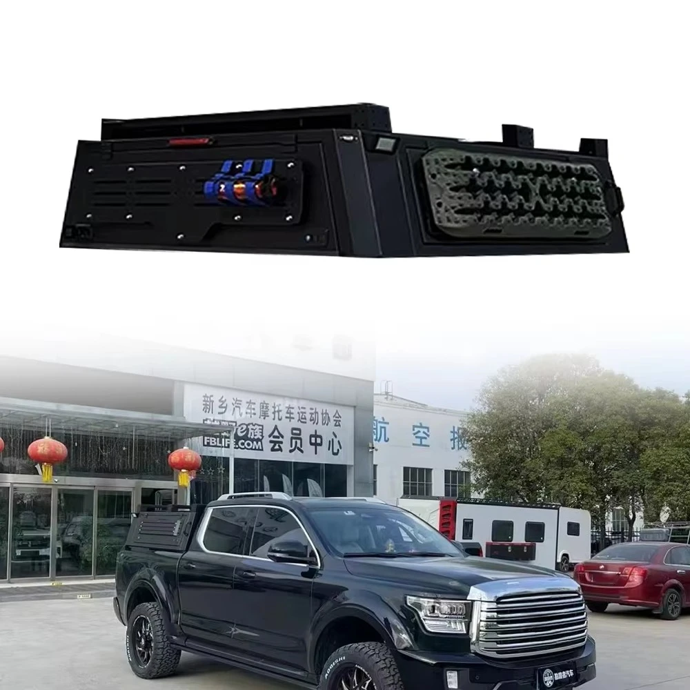 Pickup Bed Cover Offroad 4x4 Accessories Aluminium Alloy Truck Canopy Low Bed Canopy for GWM POER
Pickup Bed Cover Offroad 4x4 Accessories Aluminium Alloy Truck Canopy Low Bed Canopy for GWM POER