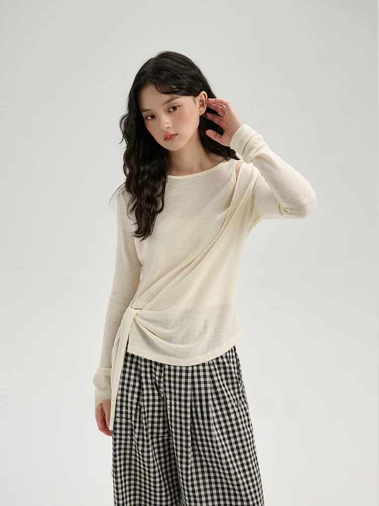 Мягкий вязаный дышащий худи ZHIXI из смесовой ткани (полиэстер/спандекс) для женщин, повседневный, свободного кроя, с длинными рукавами и круглым вырезом
Мягкий вязаный дышащий худи ZHIXI из смесовой ткани (полиэстер/спандекс) для женщин, повседневный, свободного кроя, с длинными рукавами и круглым вырезом