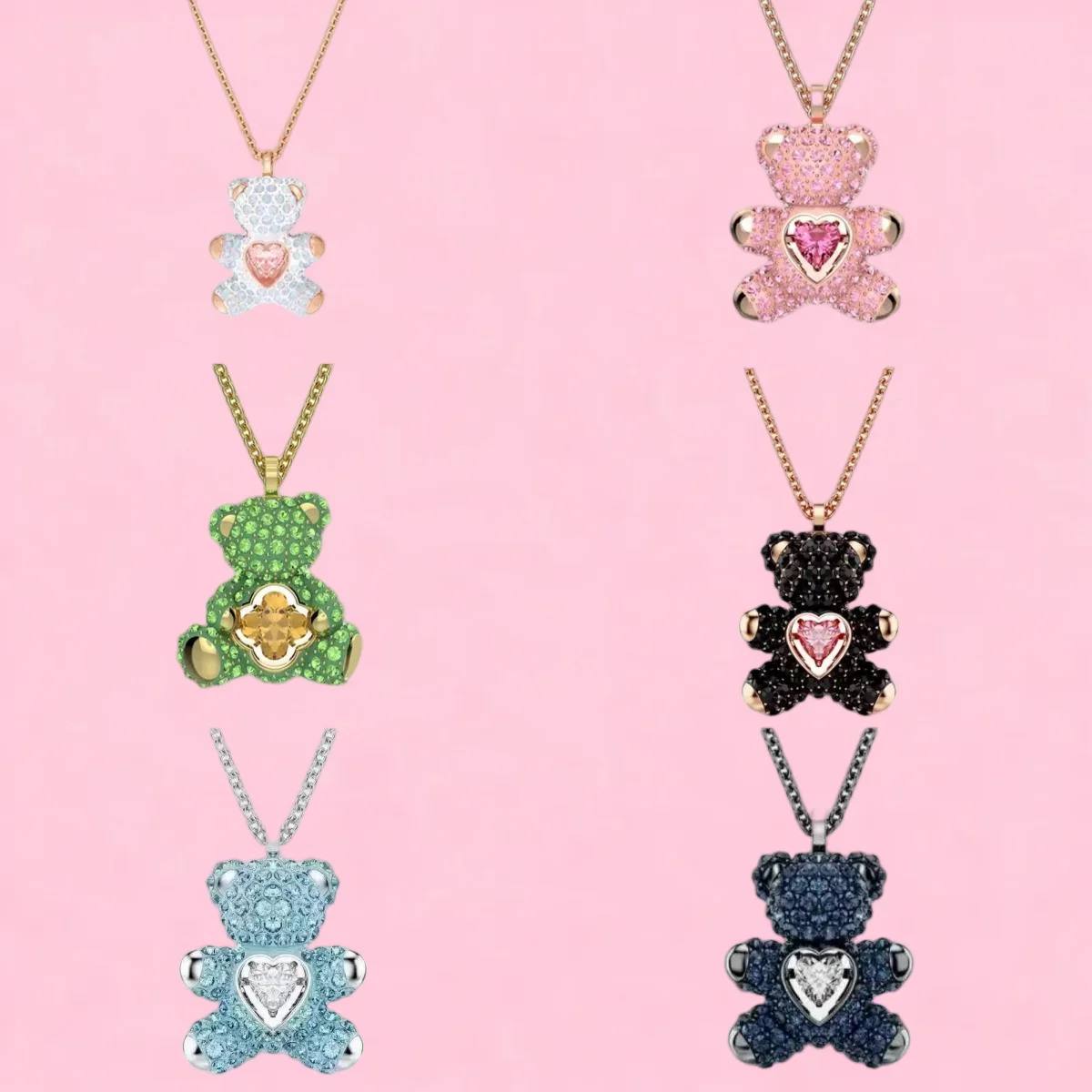 2026 New and Exquisite Party Jewelry Set Charm Blue Bear Jumping Crystal Fashion Necklace Earrings Women's Romantic Gift
2026 New and Exquisite Party Jewelry Set Charm Blue Bear Jumping Crystal Fashion Necklace Earrings Women's Romantic Gift