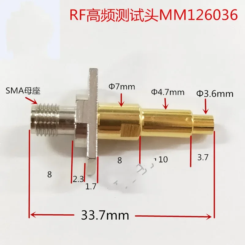 RF высокочастотная испытательная головка 126036 Подставка для тестирования Bluetooth
RF высокочастотная испытательная головка 126036 Подставка для тестирования Bluetooth