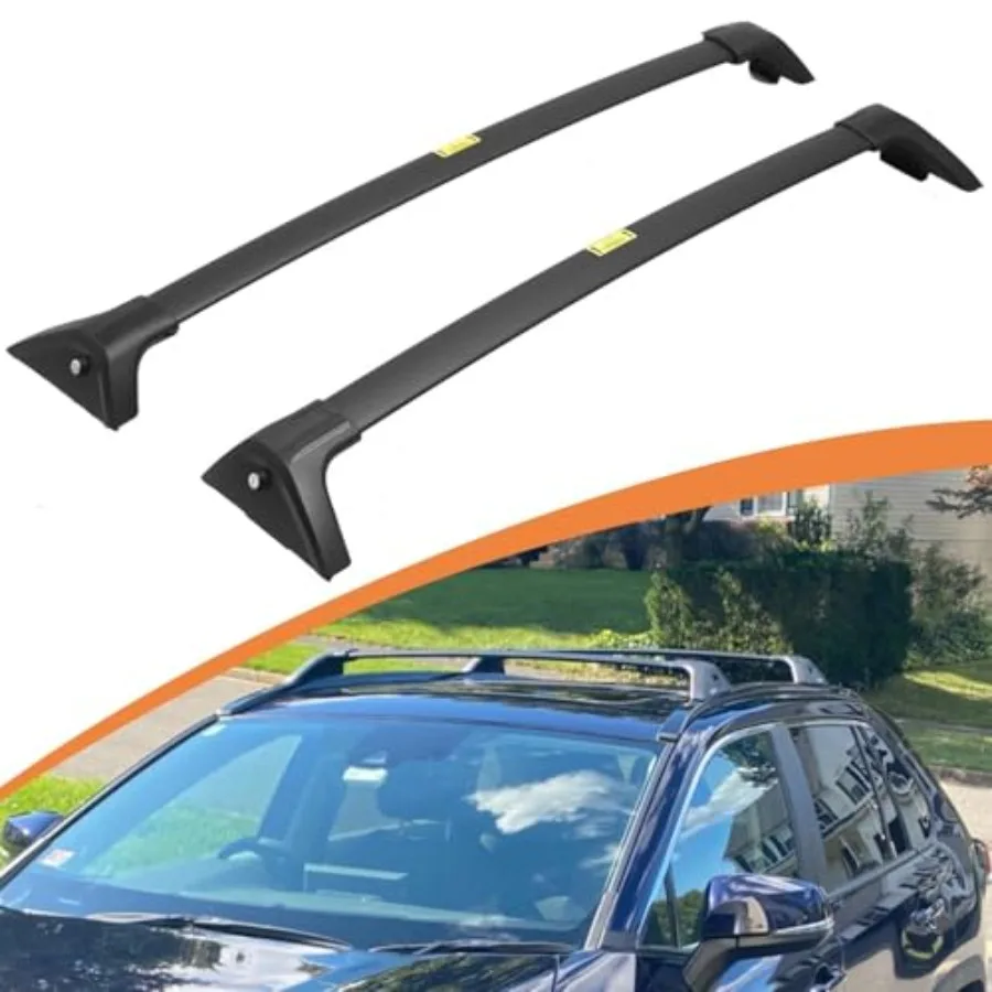 Roof Rack Cross Bars for 2019-2025 Toyota RAV4 OEM-Style Not Fit Adventure/TRD Off-Road,Heavy Duty Aluminum Alloy, Black, 165lb
Roof Rack Cross Bars for 2019-2025 Toyota RAV4 OEM-Style Not Fit Adventure/TRD Off-Road,Heavy Duty Aluminum Alloy, Black, 165lb