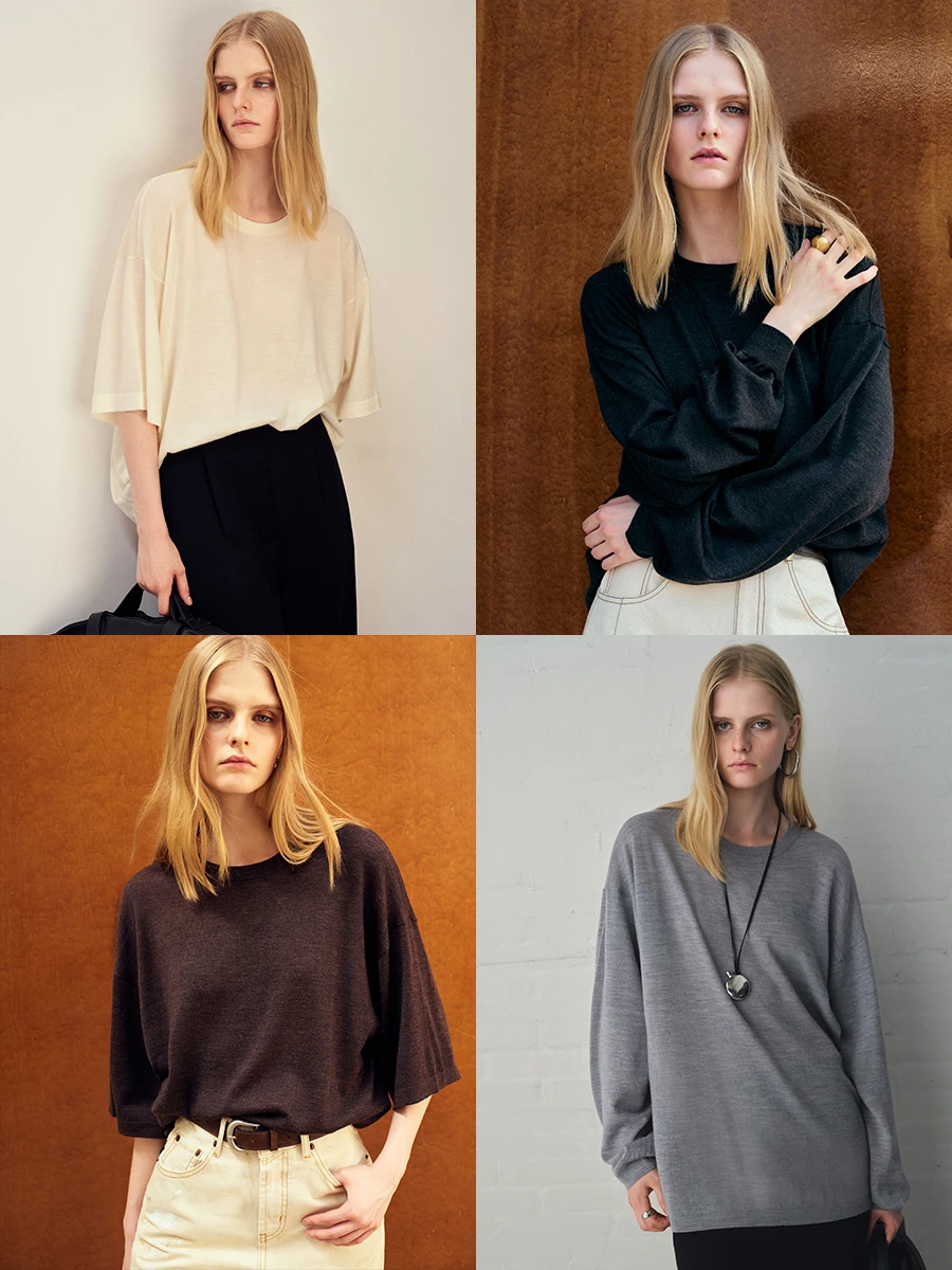 CHICJANE повседневный свободный крой шерстяной трикотаж Long Sve базовый слой пряжи Янцзы вязаный свитер теплый мягкий круглый Ne повседневная одежда
CHICJANE повседневный свободный крой шерстяной трикотаж Long Sve базовый слой пряжи Янцзы вязаный свитер теплый мягкий круглый Ne повседневная одежда