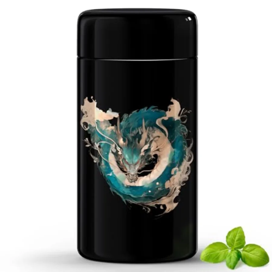 Smell Proof Jar 500 ml/1 Oz , Airtight Smell Resistant Herbs/Spices Jar, Air Proof to Preserve Aroma, UV Glass with 2-way 62% H
Smell Proof Jar 500 ml/1 Oz , Airtight Smell Resistant Herbs/Spices Jar, Air Proof to Preserve Aroma, UV Glass with 2-way 62% H