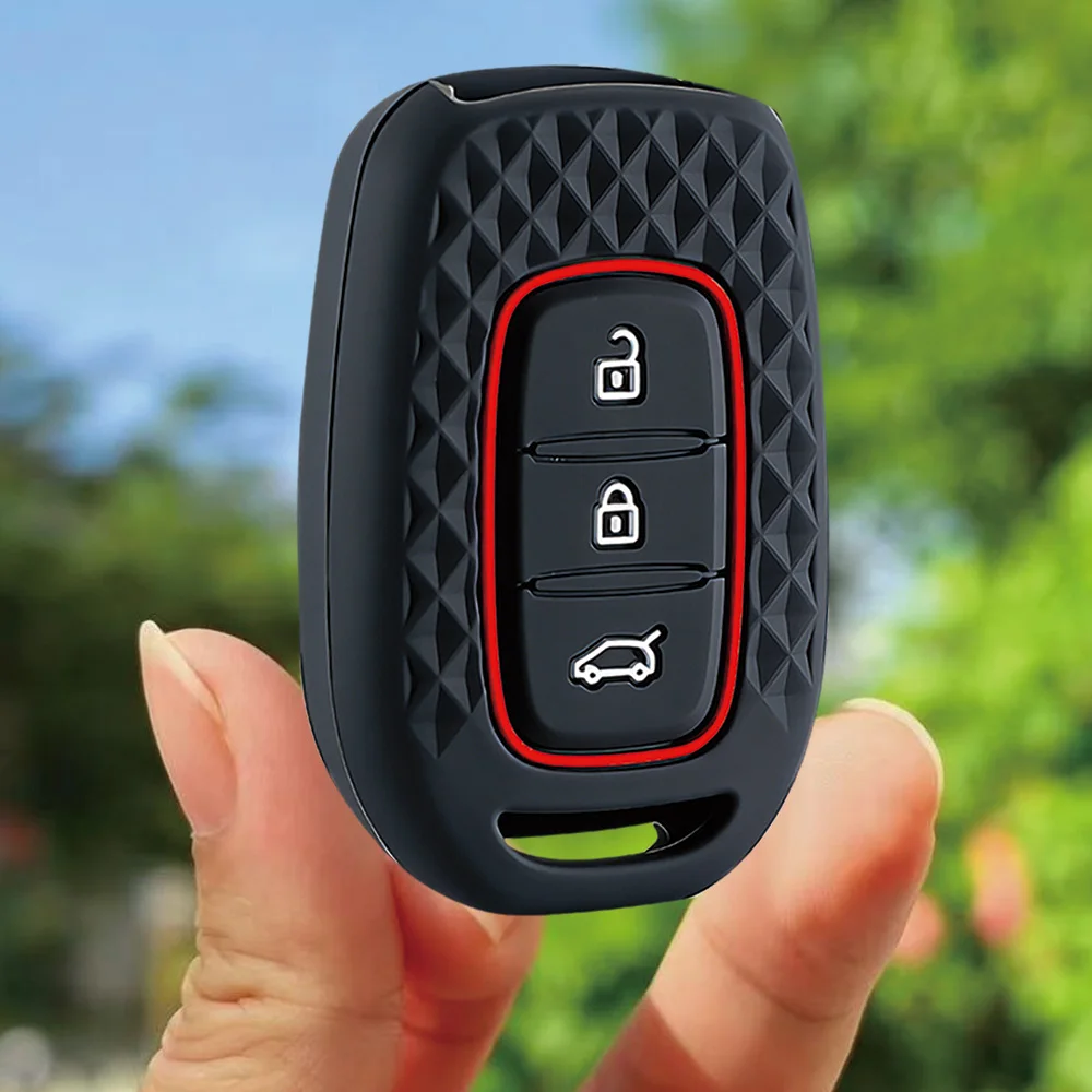 3 Button Fob Shell Holder silicone Car Key Cover Case for Renault Kwid Traffic Symbol Dacia Sandero Logan Duster 2016 2017 2018
3 Button Fob Shell Holder silicone Car Key Cover Case for Renault Kwid Traffic Symbol Dacia Sandero Logan Duster 2016 2017 2018