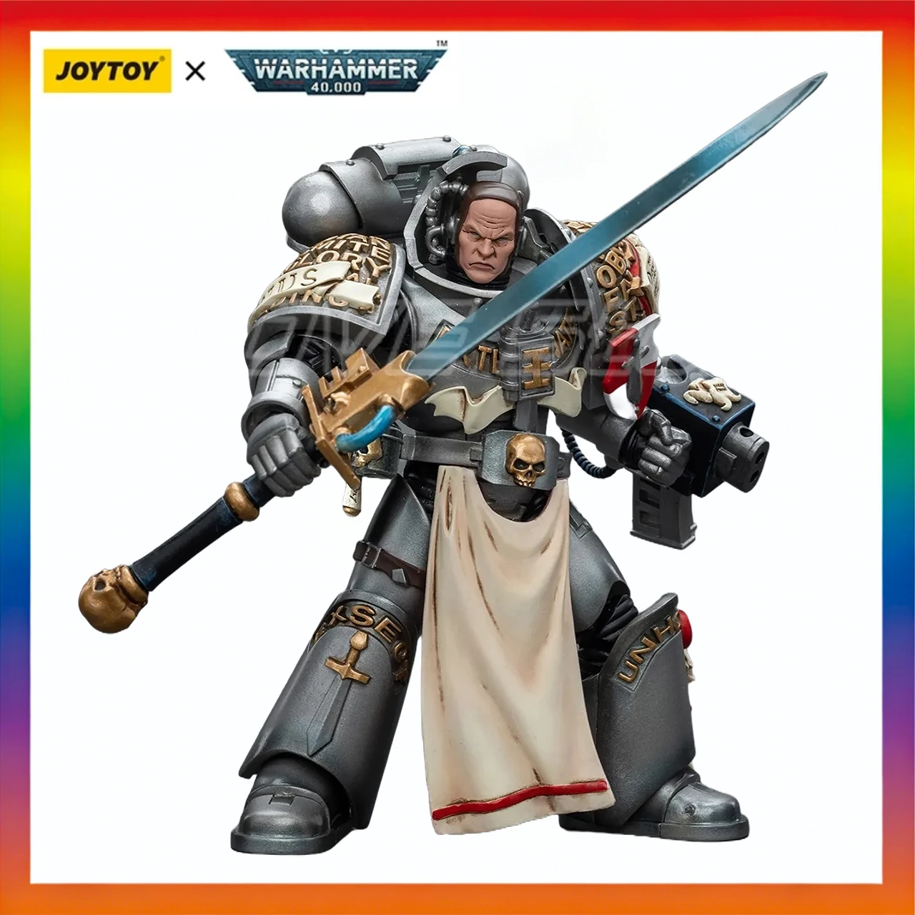 In Stock Original JOYTOY Warhammer 40K Grey KnightsStrike SquadJusticar 1/18 Action Figure Model Toys Gift
In Stock Original JOYTOY Warhammer 40K Grey KnightsStrike SquadJusticar 1/18 Action Figure Model Toys Gift