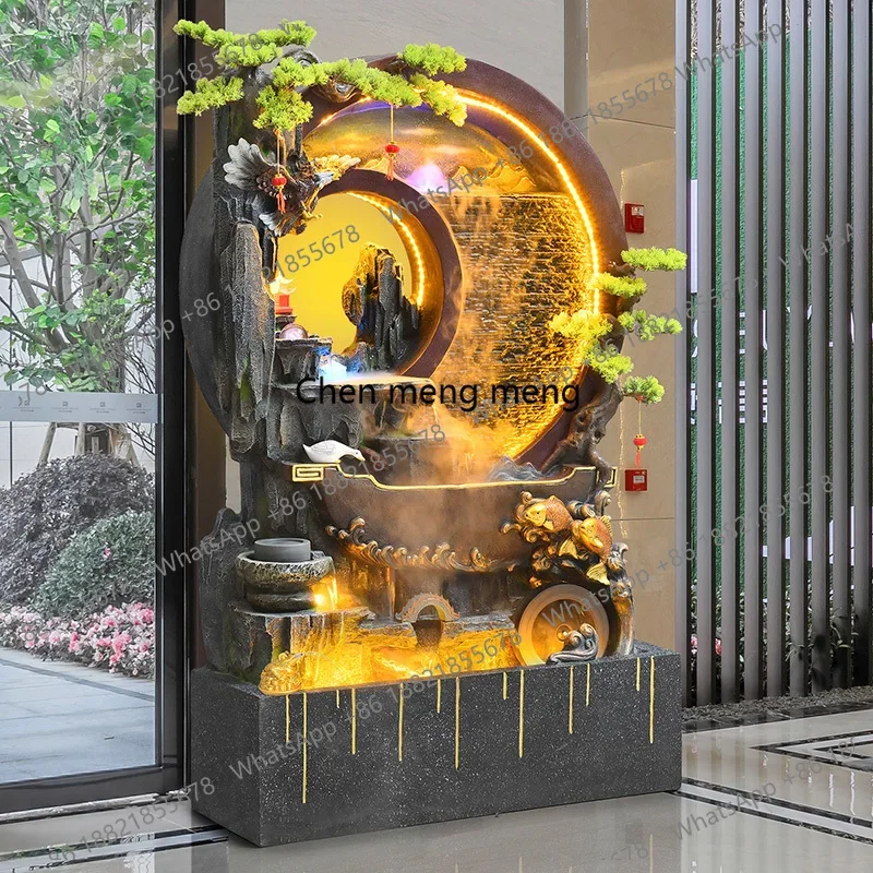 Flowing water rockery fountain landscape outdoor courtyard circulating water fish pond landscaping ornament
Flowing water rockery fountain landscape outdoor courtyard circulating water fish pond landscaping ornament